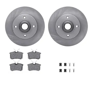 R1 Concepts WFWH1-74038 E- Line Series Brake Rotor W/ Ceramic Brake Pads & Hdw